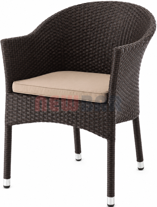 Плетеное кресло AFM-353BL Brown
