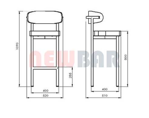 Барный стул Стул Сфера ММ