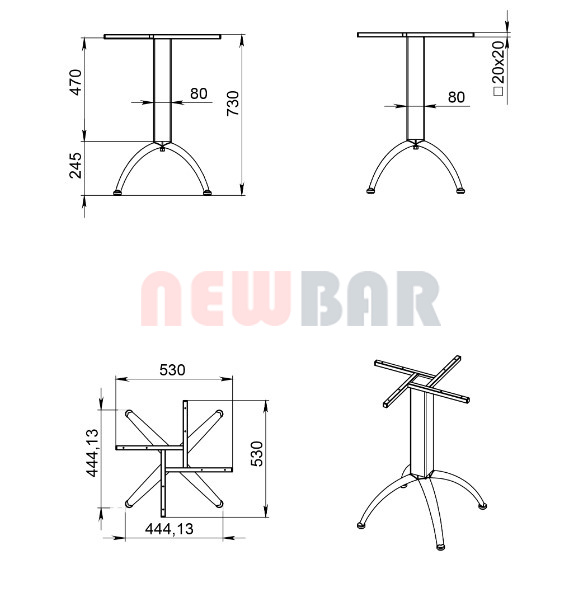 Подстолье Тоскана