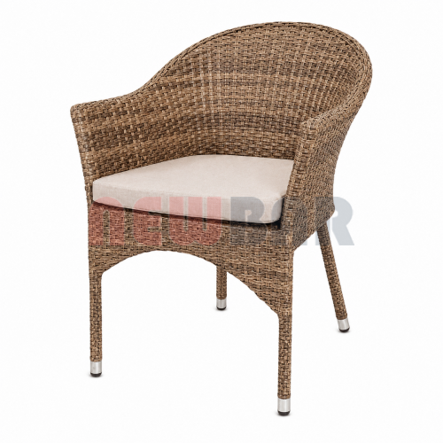 Плетеное кресло AFM-353BL Brown
