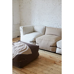 Бескаркасный диван с пуфом DS 207